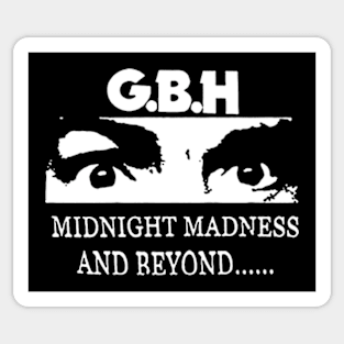 GBH - Midnight madness and beyond Sticker